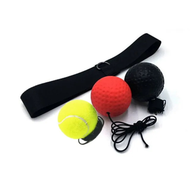 Boxing Reflex Speed Ball 3 Levels React Training Sports Fitness Equipment Home