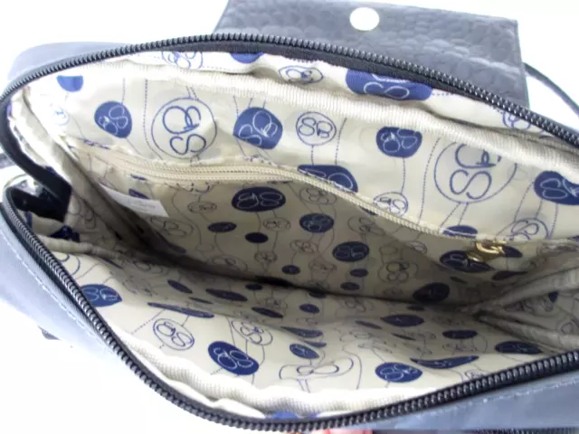 Samantha Brown Lightweight Organizer Crossbody Bag Purse 6