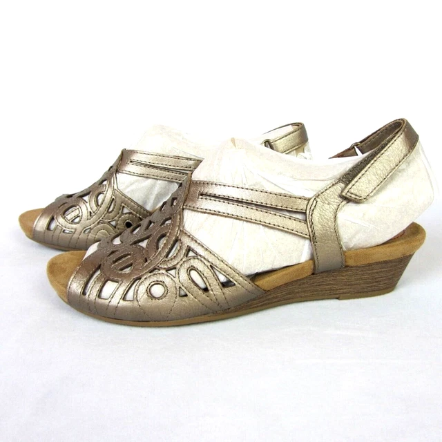 Cobb hill by new balance leather deals revlite high wedge