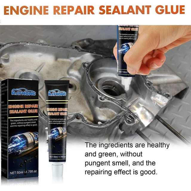 Colla sigillante riparazione motore 50 ml resistente all'olio tenuta a prova di perdite motore auto Z1Y2