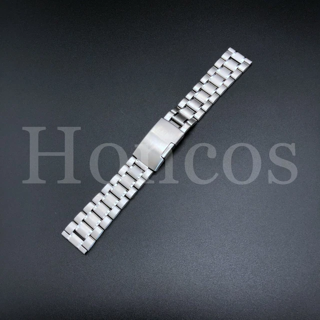 Vintage Tudor Submariner 19MM SCHWERES AUSTERN UHRENBAND FÜR TAG HEUER 6000 WH1111-K WH1151-K1 Edelstahl Armband Gefaltet