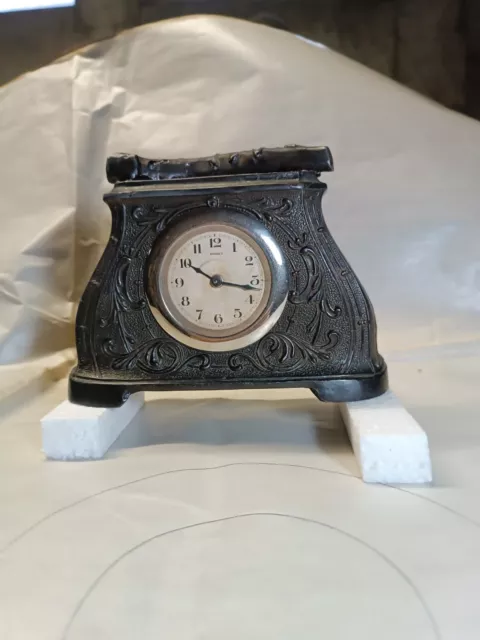 Antico Orologio Da Tavolo Funzionante Marca MONET