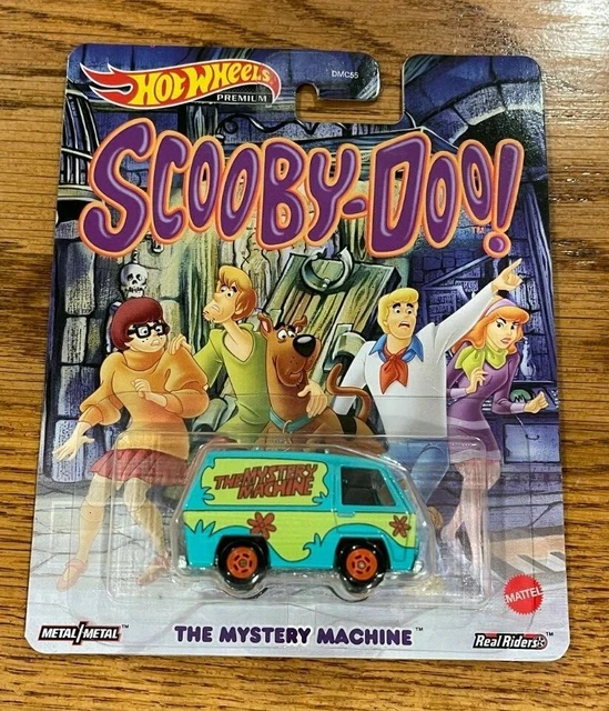 HOT WHEELS SCOOBY Doo Mystery Machine Diecast Toy Car Premium Real