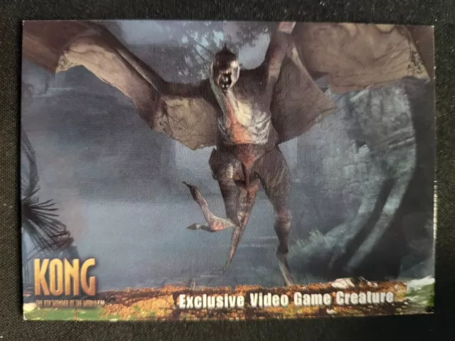 2005 Topps King Kong 8th Wonder Video Game Creature Exclusive Card #C1