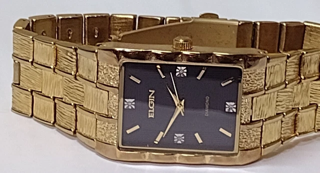 Elgin diamond discount watch fg9031st