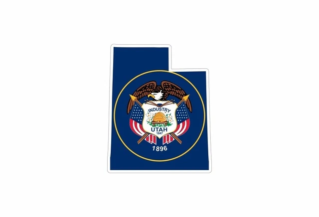 12 Stück USA Sticker 12x Aufkleber Auto Motorrad Scrapbooking