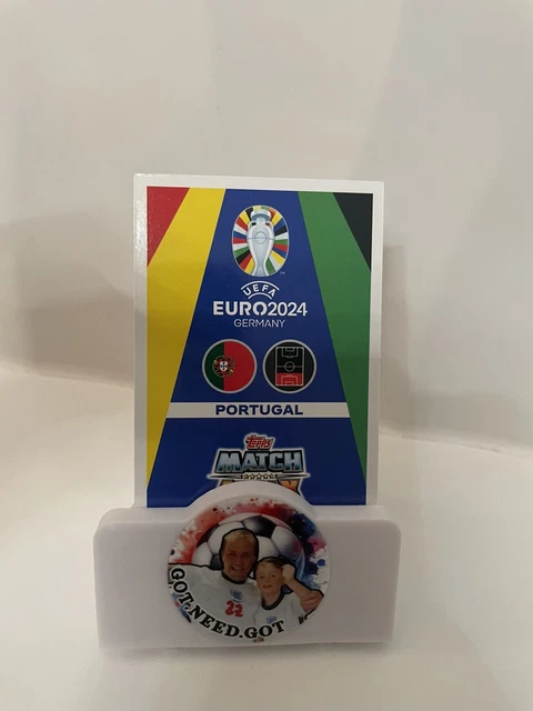 Carte Collection Pepe Portugal – Holo-Foil, Topps EURO 2024, U XI 3