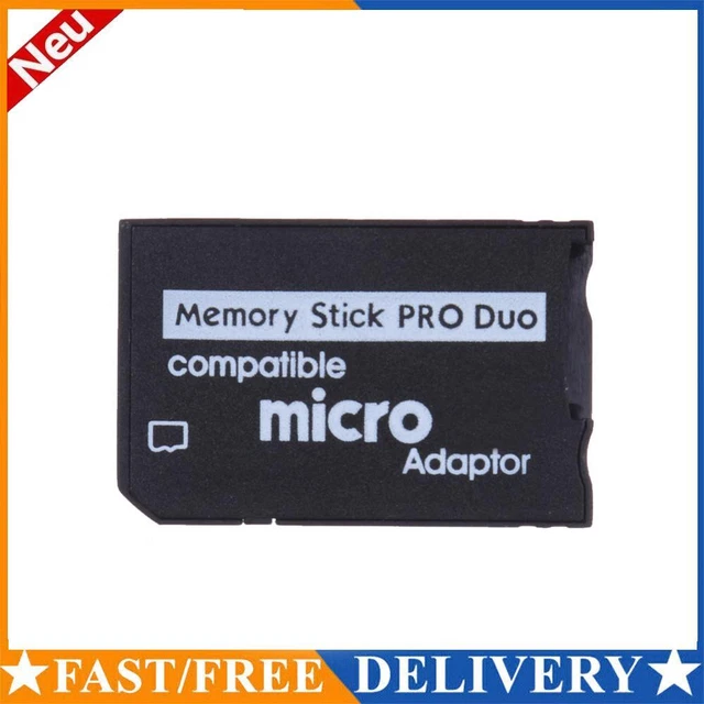 TF To MS Card Memory Stick Adapter Plug and Play Card Reader Adapter for Pro Duo