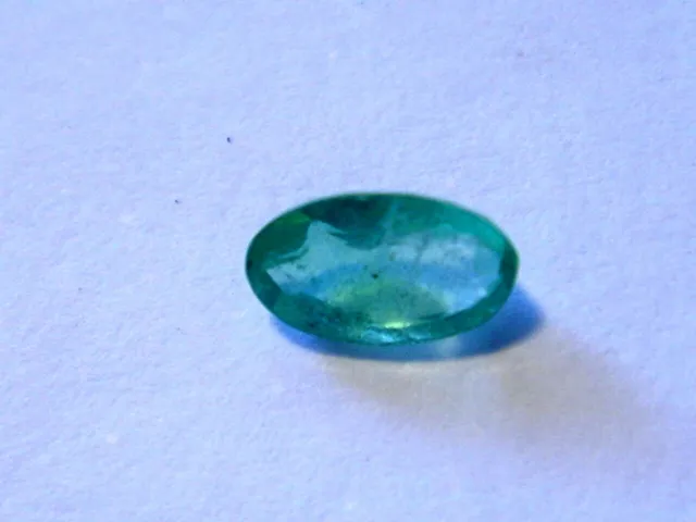 Emerald Oval Cut Gemstone 0.20 Carats 5mm x 3mm Gem Natural Columbian Emeralds