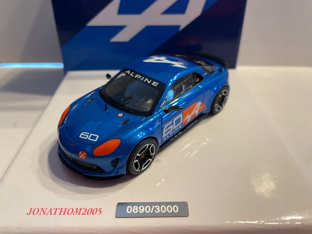 Diecast model cars Alpine Celebration 1/43 Norev Renault Le Mans 2015 2015