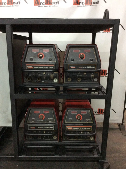 Lincoln v350-PRO 4-Pack Rack Multi-Operator Welder