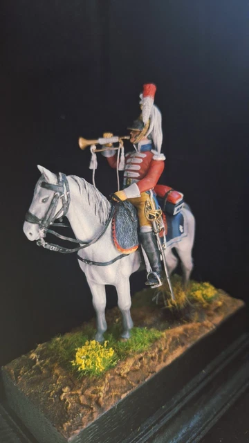 Figurine Ancienne Vertunni - Trompette 1er Empire - État D'occasion
