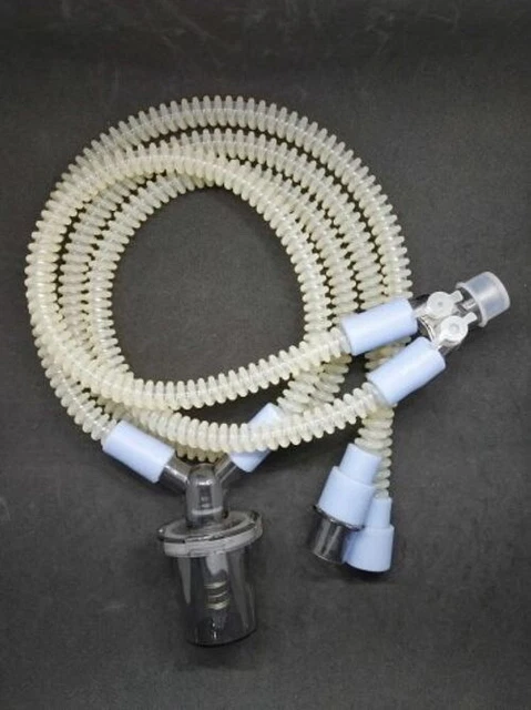 REUSABLE Silicone Néonatal Simple Eau Piège Ventilateur Circuit Imprimé