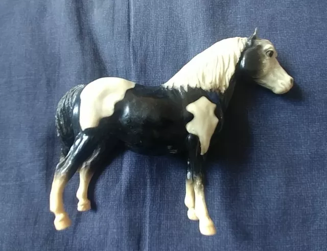 Vintage Breyer Shetland  Pony mark on belly with C Hess mark