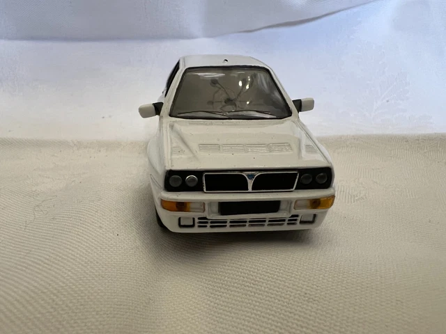 Miniature Voiture Lancia Delta Blanche Del Prado 1:43 - Occasion, Sans Boîte