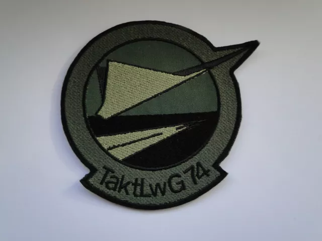 Aufnäher der BW  Luftwaffe   TaktLwG 74  aus   Neuburg  ca 10cm