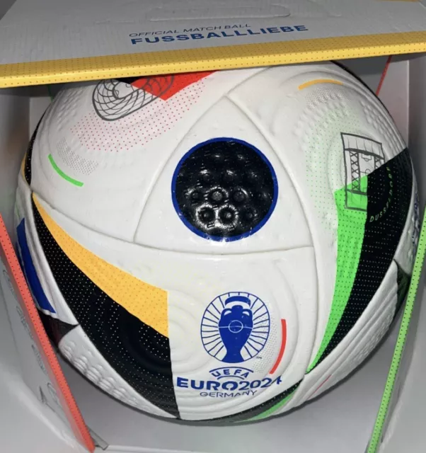 ADIDAS EURO 2024 "Fussballliebe" Official Match Ball OMB Boxed