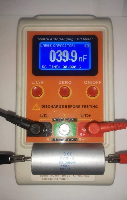 0.039UF 1000V K72P-6 К72П-6 Military PTFE teflon Film Capacitors Audio ...