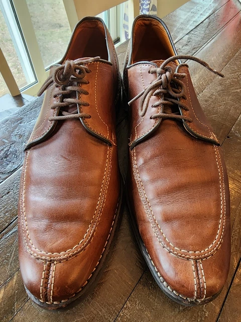 ALLEN EDMONDS CLARK Street Dress Shoes In Natural Sz 9.5  display picture 2