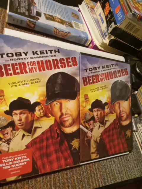 BEER FOR MY Horses (DVD 2008) Toby Keith Rodney Carrington WILLIE ...