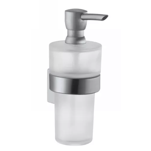 Hansgrohe 41819800, Axor Steel Soap Dispenser w/ Mount. Complete