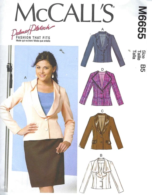 Patron De Couture McCall's 4460 - 4 Créations De Robes Bustier - Tailles 36 à 42 - Neuf