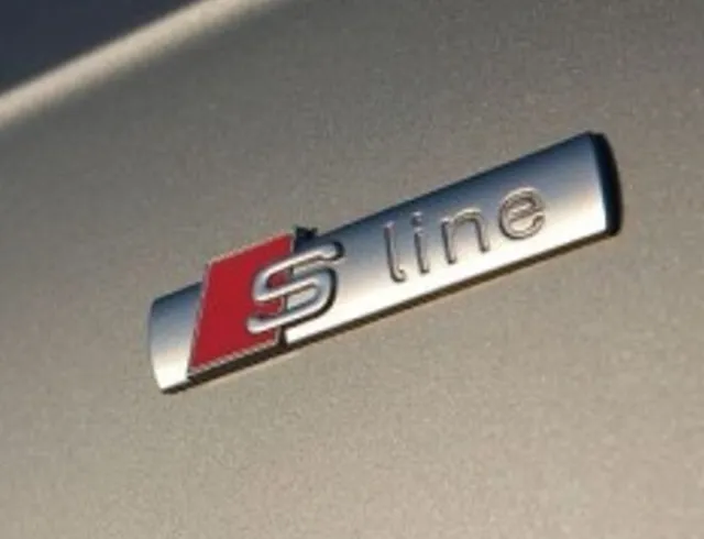 OEM AUDI A6 S-Line Badge Logo Emblem Genuine Parts 8N0853601A