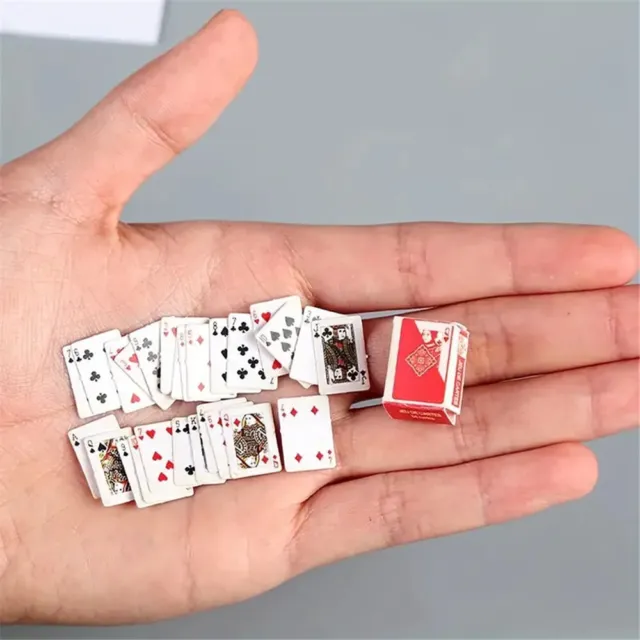 Creative Mini 54 Cards Poker Cards Travel Pocket Board Game Pocket Playing Deck.