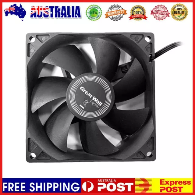 Silent Fan for Computer Cases Chassis Cooling Fan Hydraulic Bearing (9cm)