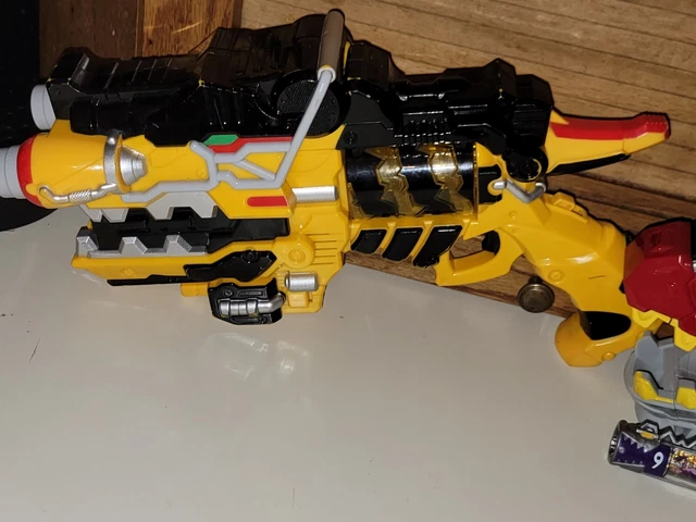 POWER RANGERS DINO Charge Kyoryuger DX Gabu Revolver Zyudenchi 8p Set