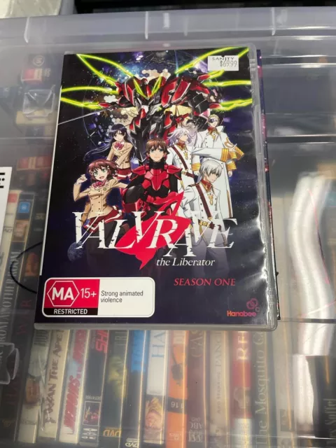 Valrave The Liberator Season 1 very good condition dvd region 4 t 410
