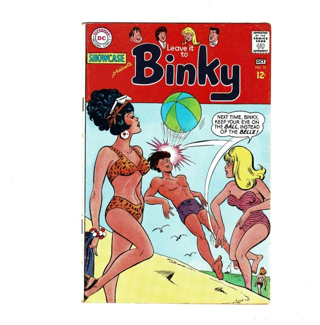 Showcase Presents Leave it to Binky #70 DC Comic Book October 1967