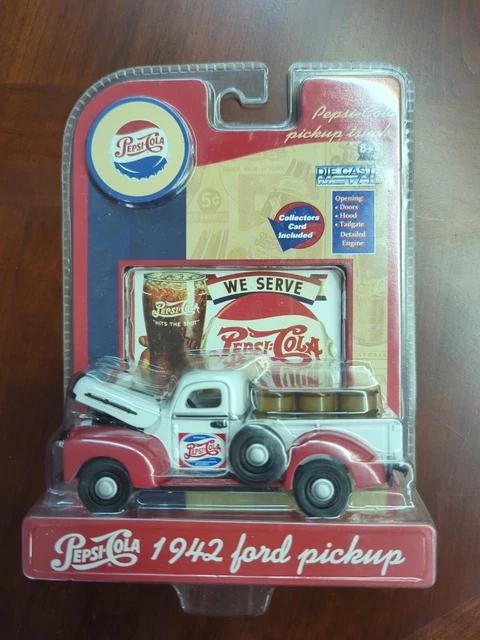 Pepsi-Cola 1942 Ford Pickup Die Cast Collector NIB #56962