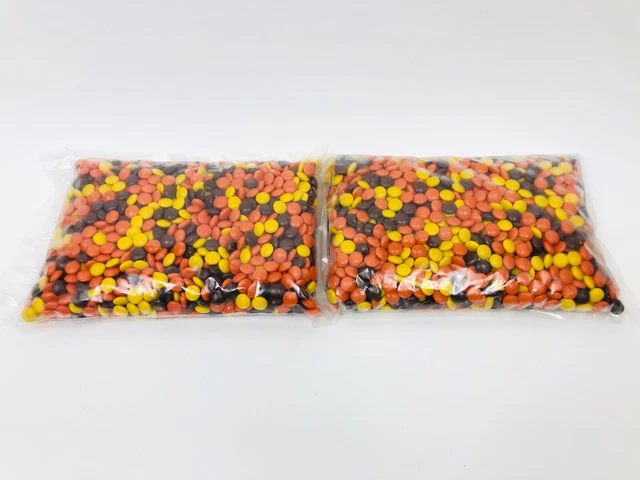 Reese's Pieces Original Peanut Butter Candy, 2 x 3lb Bulk Bags (6lb/96oz Total)