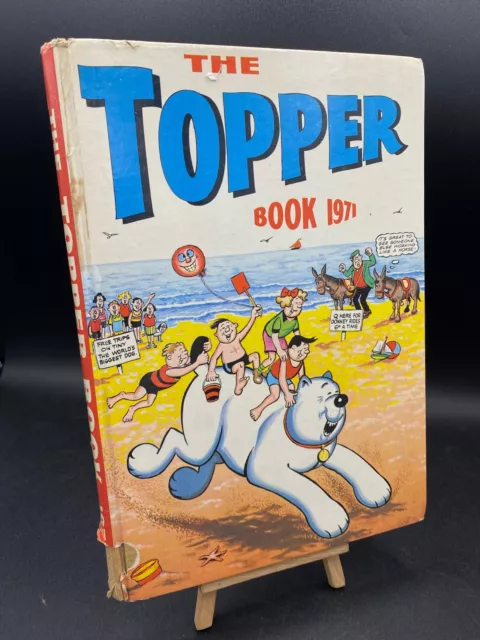 The Topper Book 1971 Birthday Original Gift - D C Thompson Beryl the Peril Comic