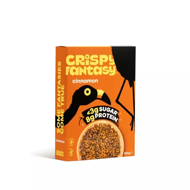 Cannella Crispy Fantasy 250 g (confezione da 4)