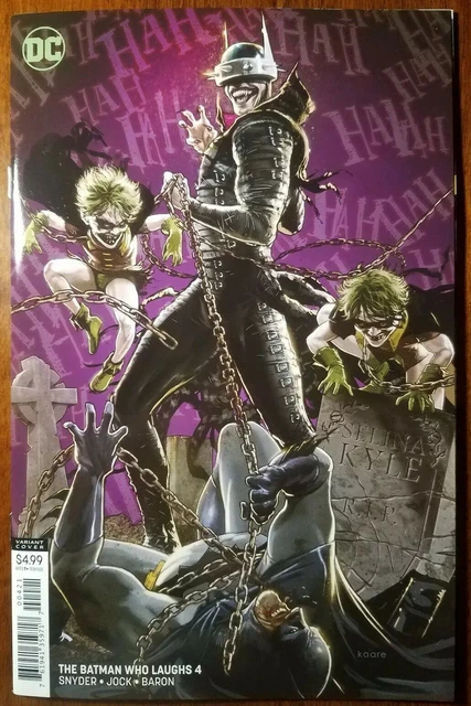 BATMAN WHO LAUGHS #4 Kaare Andrews Variant 2019 DC NM+