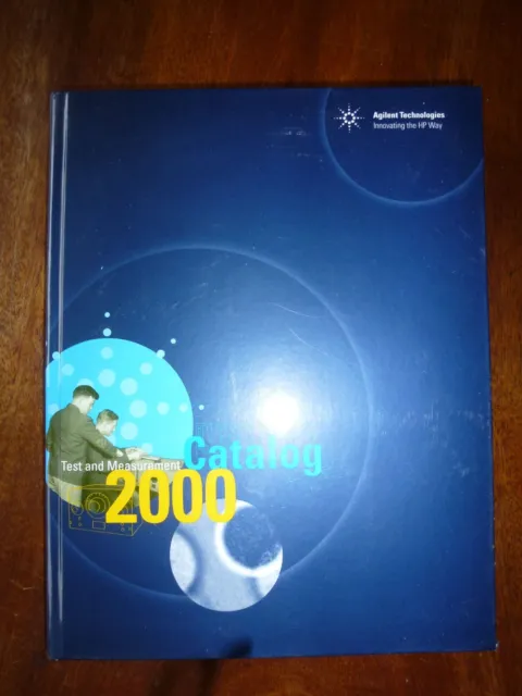 HP  Agilent Test and Measurement  Equipment Catalog 2000 with CD