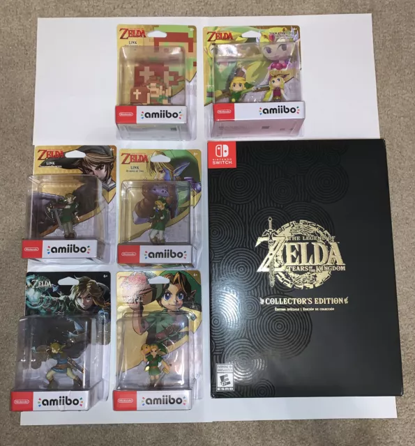 Legend Of Zelda Tears Of The Kingdom Collectors Edition Nintendo + Link ...