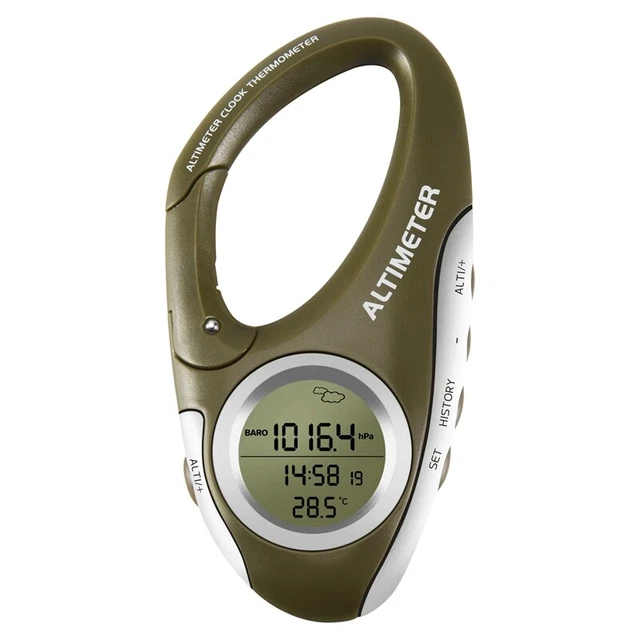 Electronic Altimeter Carabiner Altimeter Handheld  Outdoor Fishing Weather4021