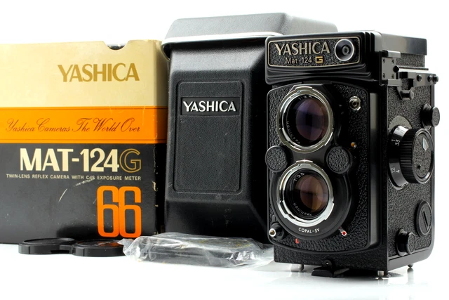 【Unused in Box w/ Case】 Yashica Mat 124G 6x6 TLR Film Camera From JAPAN
