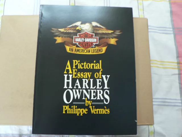 Harley-Davidson A Pictorial Essay Of Harley Owners Peter Fonda,Fox,Lopez,Six