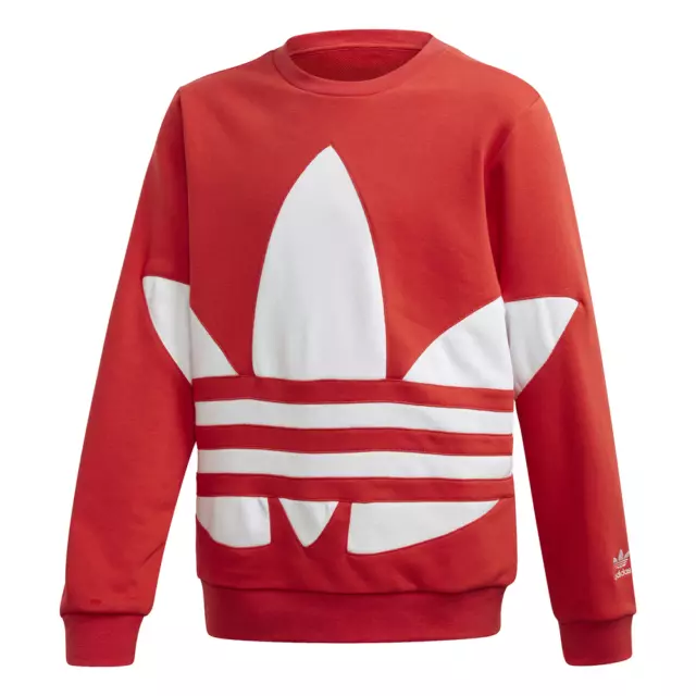 Felpa adidas discount big trefoil