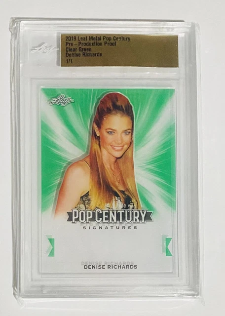 2023 LEAF METAL Pop Century Denise Richards Knockouts 1/1 Pre