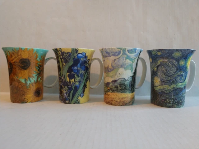 McIntosh Bone China Van Gogh Classics Mug Set