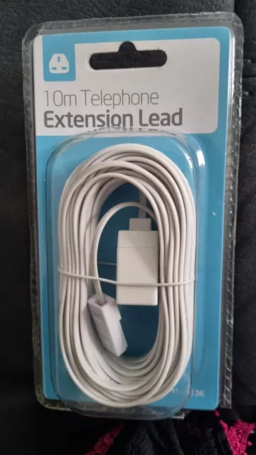 10m Extension Telephone Lead