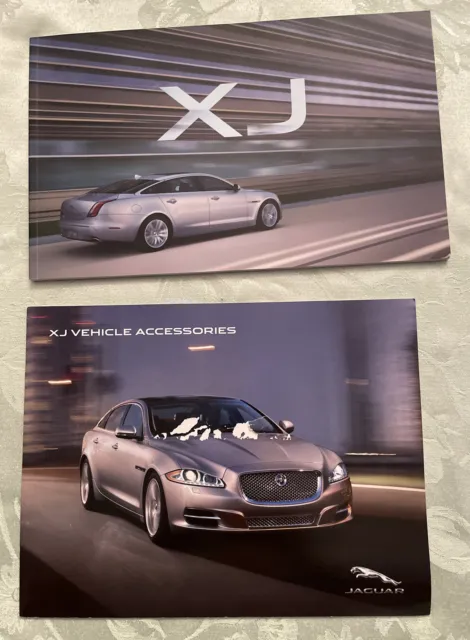 Jaguar 2013 XJ Sales Brochure & XJ Accessories Brochure