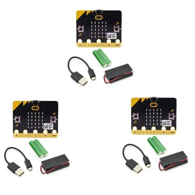 3 X Microbit GO Starter Kit BBC auto/Qtruck/Python Education Microbit SupF4Q4