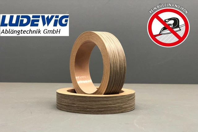 Weiss glatt 5m x 16mm /19mm /22mm - Umleimer Melamin-Selbstklebend self- adhesive Weiss glatt 5m x 16mm /19mm /22mm - Umleimer Melamin-Selbstklebend self- adhesive
