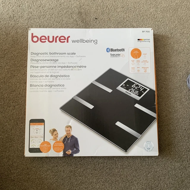 Beurer Scala Bagno Diagnostica con App Analisi Completa Corpo BF700